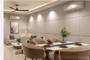 Living Room in 3 BHK Apartment at M2K Olive Greens, Sector 104 – for Sale