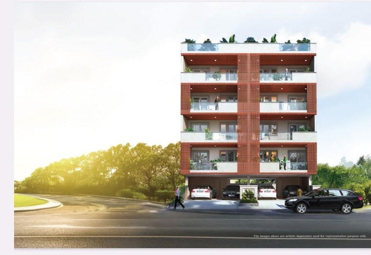 Exterior View, m2k-olive-greens 3 Bedroom 1578 Sq.Ft. Apartment In Sector 104 Gurgaon 10612794