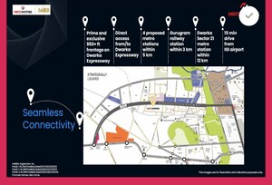 Master Plan in 3 BHK Apartment at Hero Homes Palatial, Sector 104 – for Sale