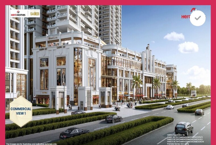 Exterior View, hero-homes-palatial 4 Bedroom 3460 Sq.Ft. Apartment In Sector 104 Gurgaon 10612804