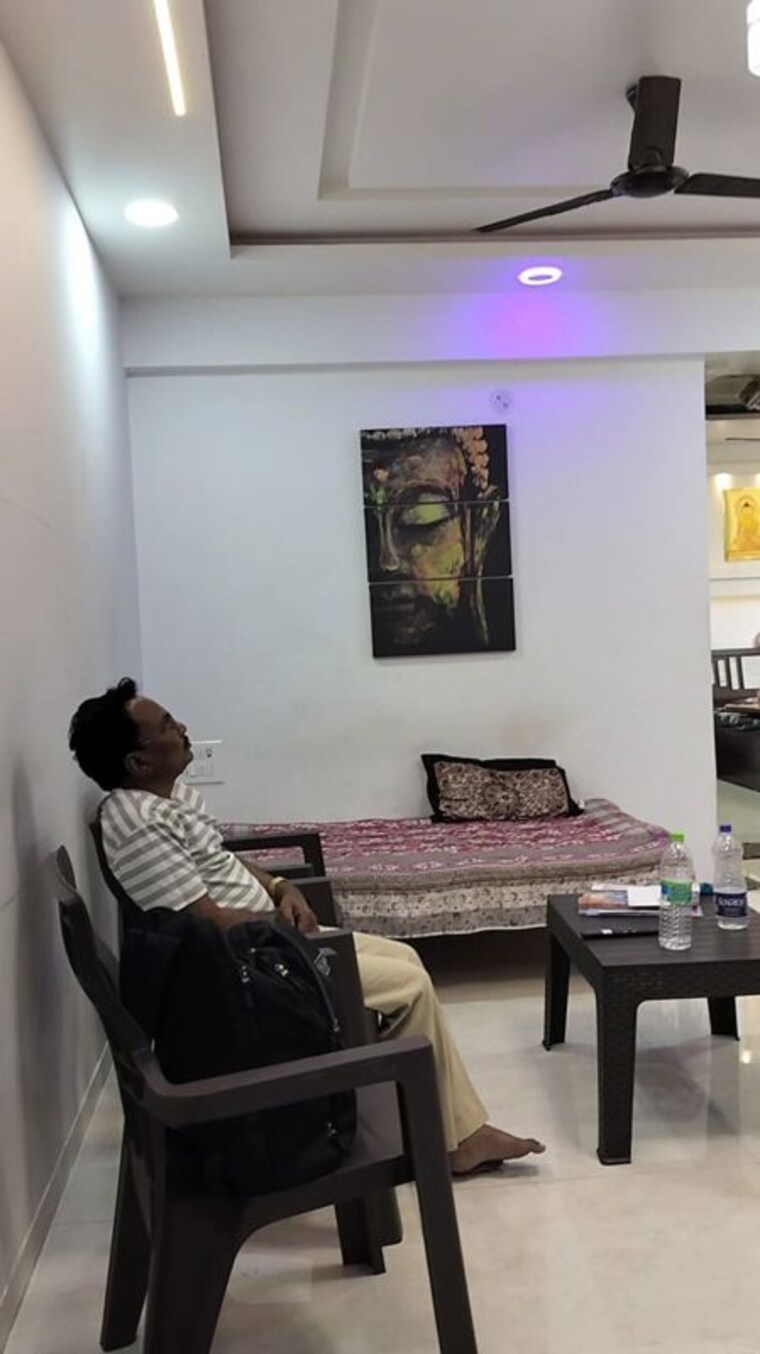 Living Room, p4-revanta 2 Bedroom 1050 Sq.Ft. Apartment In Ravet Pune 10612790