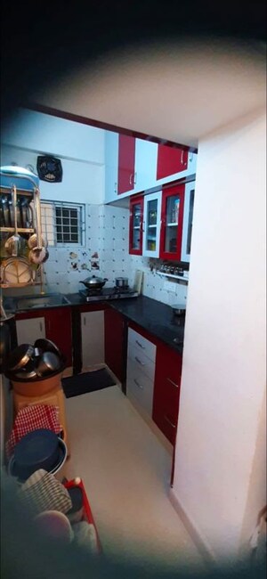 Kitchen in 2 BHK Apartment at MKV Arcade, Manneguda – for Sale