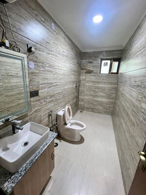 Bathroom in 2 BHK Apartment at Naraina – for Rent