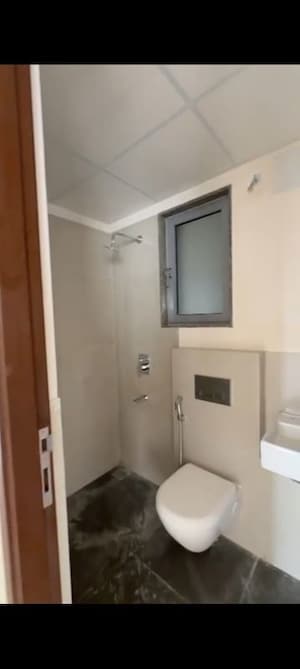 Bathroom in 1 BHK Apartment at JVM Veda, Kasarvadavali – for Rent