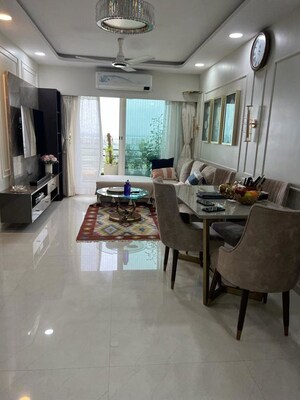 Living Room in 2 BHK Apartment at Gurukrupa Marina Enclave, Malad West – for Sale