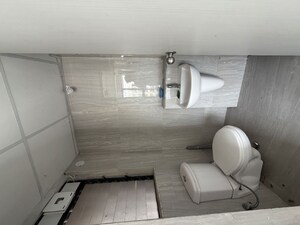 Bathroom in 2 BHK Apartment at Runwal Gardens, Dombivli East – for Rent