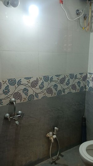 Bathroom in 2 BHK Builder Floor at Lohgaon – for Rent
