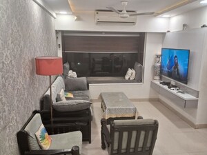Living Room in 2 BHK Apartment at Kabra Hyde Park, Manpada – for Sale