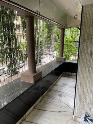 Balcony in 4 BHK Apartment at Khar West – for Rent