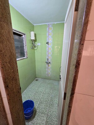 Bathroom in 2 BHK Apartment at Shri Krupa Society – for Rent