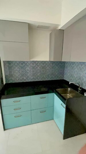 Kitchen in 1 BHK Apartment at Lodha Crown Quality Homes, Majiwada – for Rent