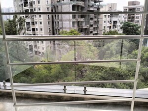 Balcony in 3 BHK Apartment at Siddh Amara, Bavdhan – for Rent