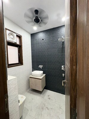 Bathroom in 3 BHK Builder Floor at Rajouri Garden – for Rent