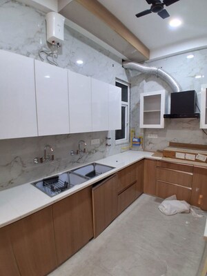 Kitchen in 3 BHK Builder Floor at Rajouri Garden – for Rent
