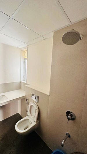 Bathroom in 2 BHK Apartment at Piramal Vaikunth, Balkum Pada – for Rent