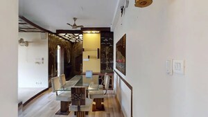 Staircase in 3 BHK Apartment at Bhartiya Nikoo Homes, Thanisandra Main Road – for Sale