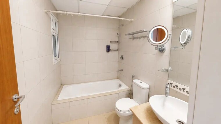 Bathroom, bhartiya-nikoo-homes 3 Bedroom 1917 Sq.Ft. Apartment In Thanisandra Main Road Bangalore 10613013
