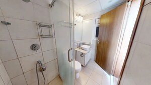 Bathroom in 3 BHK Apartment at Bhartiya Nikoo Homes, Thanisandra Main Road – for Sale