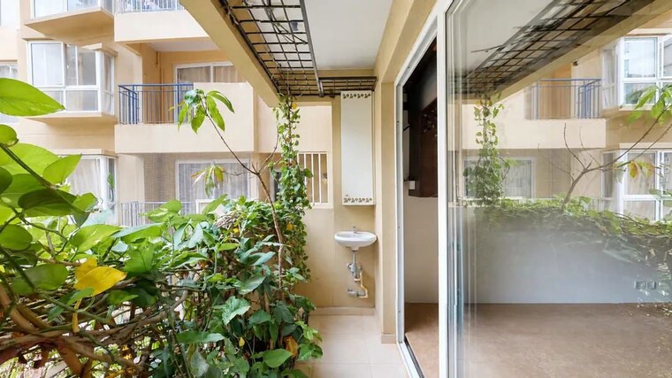 Balcony, bhartiya-nikoo-homes 3 Bedroom 1917 Sq.Ft. Apartment In Thanisandra Main Road Bangalore 10613013