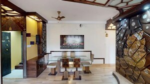 Living Room in 3 BHK Apartment at Bhartiya Nikoo Homes, Thanisandra Main Road – for Sale