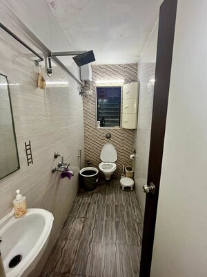 Bathroom in 2 BHK Apartment at Satellite Tower, Goregaon East – for Sale