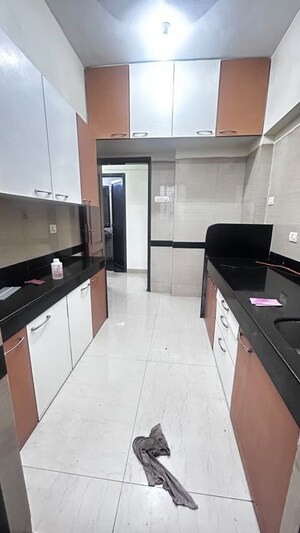 Kitchen in 2 BHK Apartment at K Raheja Heights, Malad East – for Rent