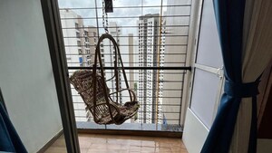 Staircase in 2 BHK Apartment at Runwal Eirene, Balkum Pada – for Sale