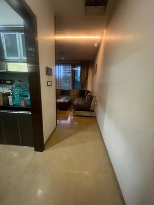 Living Room in 3 BHK Apartment at Goyal Lakshchandi Heights, Goregaon East – for Rent