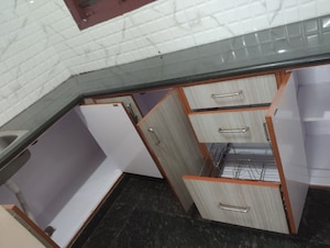 Kitchen in 1 BHK Independent House at Maruthi Layout – for Rent