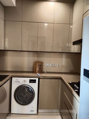 Kitchen in 1 BHK Apartment at One Hiranandani Park, Ghodbunder Road – for Sale