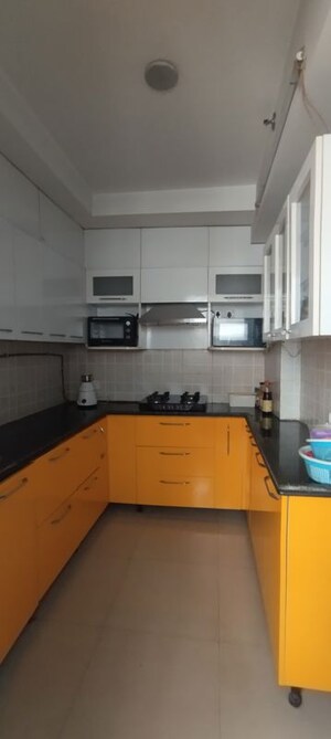Kitchen in 2 BHK Apartment at Ramprastha City The Edge Towers, Sector 37d – for Rent