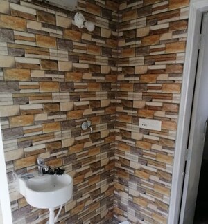 Bathroom in 3 BHK Apartment at DSK Raanwara, Bavdhan – for Rent