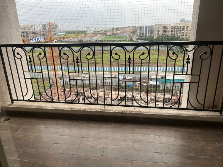 Balcony, nyati-era 3 Bedroom 1500 Sq.Ft. Apartment In Dhanori Pune 10613134