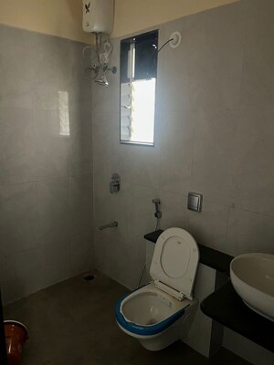 Bathroom in 3 BHK Apartment at Nyati Era, Dhanori – for Rent