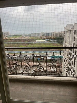 Balcony in 3 BHK Apartment at Nyati Era, Dhanori – for Rent