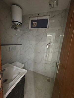 Bathroom in 2 BHK Builder Floor at Sant Nagar – for Rent