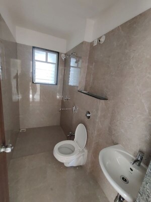 Bathroom in 2 BHK Apartment at Suyog Padmavati Hills, Bavdhan – for Rent