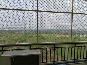 Balcony in 3 BHK Apartment at Omaxe Palm Greens, Mu Greater Noida – for Sale