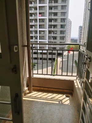 Balcony in 3 BHK Apartment at Suyog Padmavati Hills, Bavdhan – for Rent