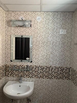 Bathroom in 3 BHK Apartment at MCC Signature Heights, Raj Nagar Extension – for Rent