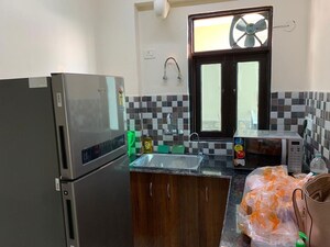 Kitchen in 3 BHK Apartment at MCC Signature Heights, Raj Nagar Extension – for Rent