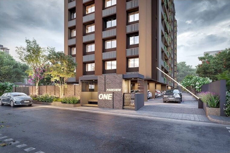 Exterior View, phr-parkview-one 2 Bedroom 1250 Sq.Ft. Apartment In Naranpura Ahmedabad 10613199
