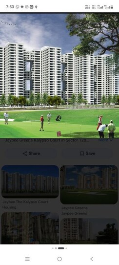 4 BHK + Servant Room Apartment For Rent in Jaypee Kalypso Court