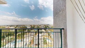 Balcony in 2 BHK Apartment at Bhartiya Nikoo Homes, Thanisandra Main Road – for Sale
