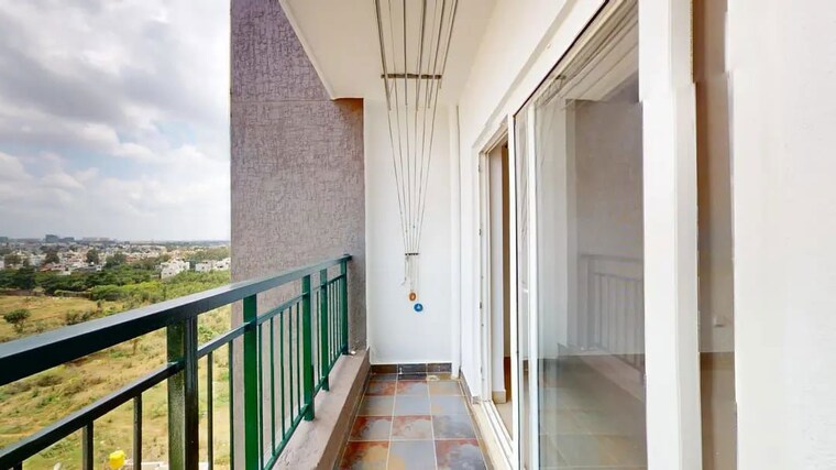 Balcony, bhartiya-nikoo-homes 2 Bedroom 1178 Sq.Ft. Apartment In Thanisandra Main Road Bangalore 10613224