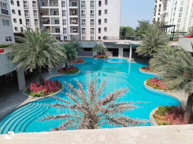 Swimming Pool, bhartiya-nikoo-homes 2 Bedroom 1178 Sq.Ft. Apartment In Thanisandra Main Road Bangalore 10613224