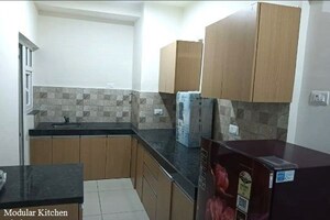 Kitchen in 1 RK Apartment at Purva Silversands, Mundhwa – for Rent