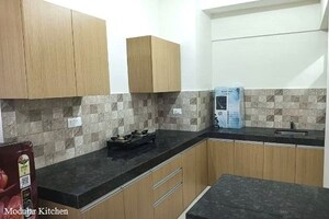 Kitchen in 1 RK Apartment at Purva Silversands, Mundhwa – for Rent