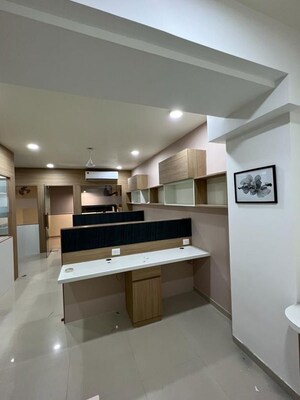 Kitchen in  Office Space at Suvidha Stellar, Bodakdev – for Rent