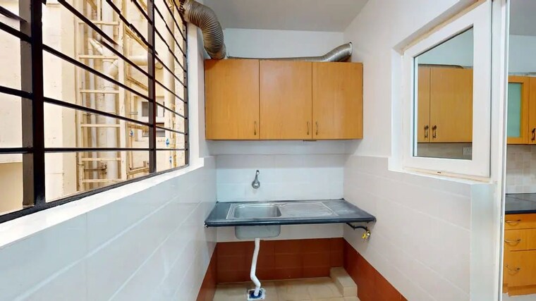 Kitchen, shriram-sameeksha 3 Bedroom 1260 Sq.Ft. Apartment In Jalahalli Bangalore 10613267